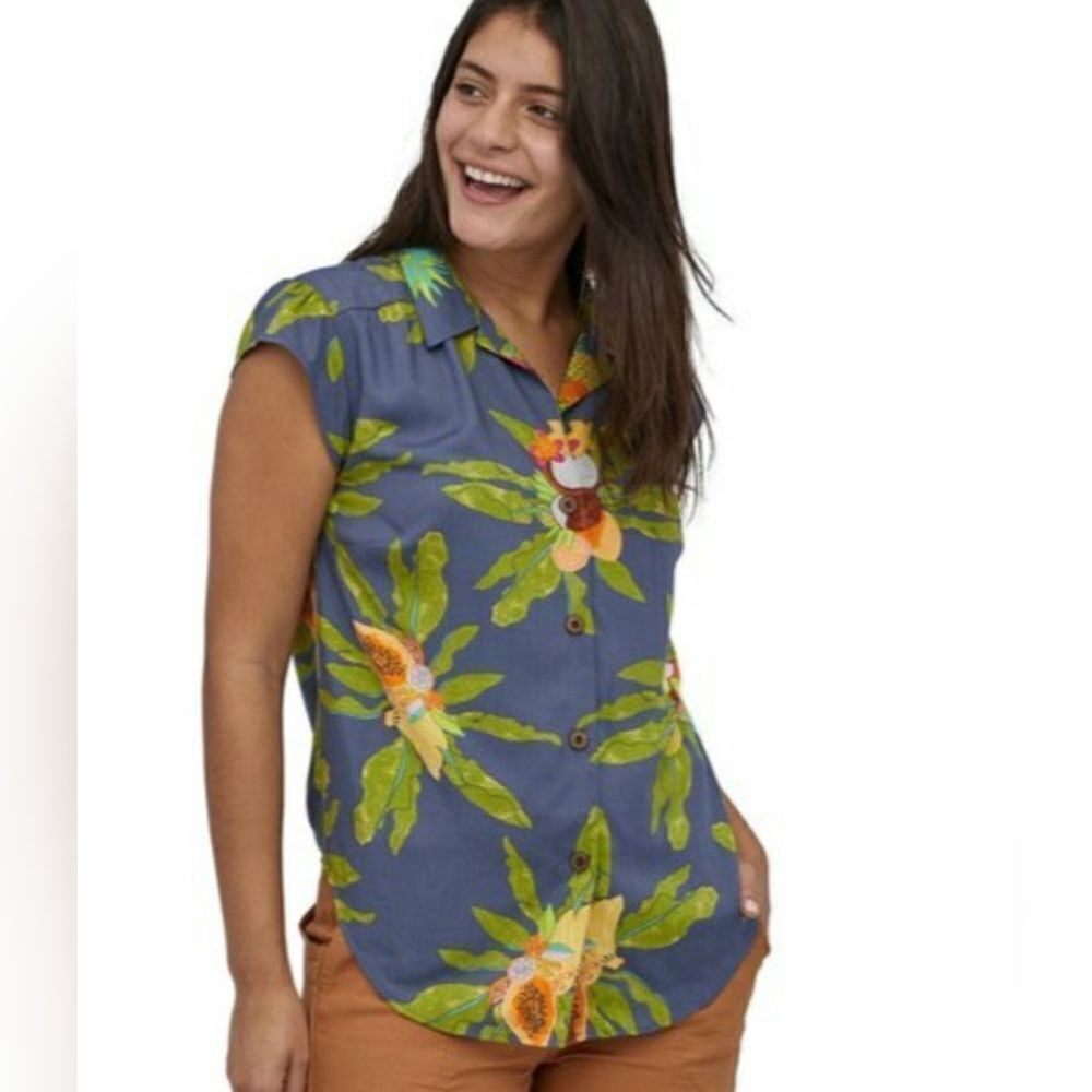 Patagonia Pataloha‎ Ka Loa's Pono Limited Edition Lightweight Top Size 2 NWT